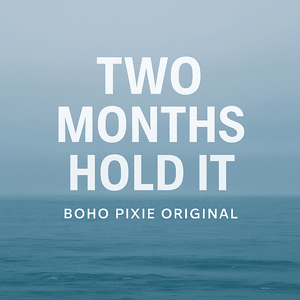 Two Months Hold It Boho Pixie Original
