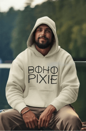 Boho Pixie  Unisex Hoddie Black – Street Style