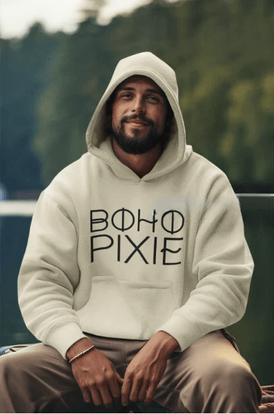 Boho Pixie  Unisex Hoddie Black – Street Style