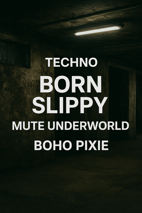 Mute Underworld Born Slippy Boho Pixie