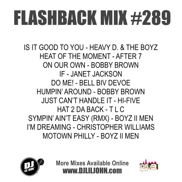 DJ Lil&#x27; John - FlashBack Mix #289