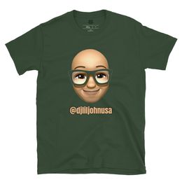DJ Lil' John® Unisex Short Sleeve Emoji Tee, Dark Colors