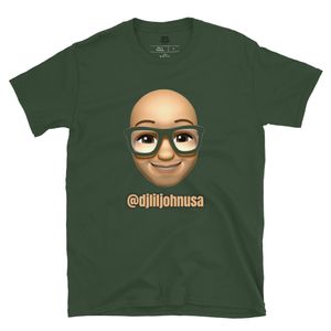 DJ Lil' John® Unisex Short Sleeve Emoji Tee, Dark Colors