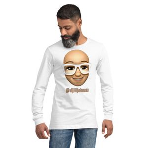 DJ Lil' John® Long Sleeve Emoji Tee, light colors