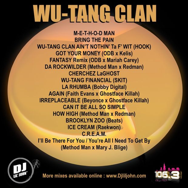 Wu-Tang Clan Tribute Mix