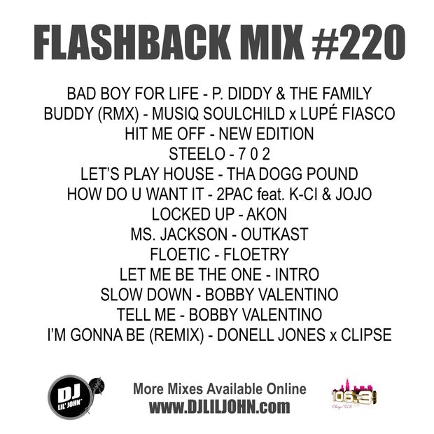 DJ Lil&#x27; John - FlashBack Mix #220