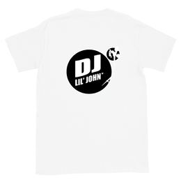 DJ Lil' John® Unisex Short Sleeve Logo Tee, Light Colors