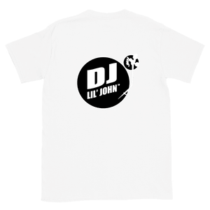DJ Lil' John® Unisex Short Sleeve Logo Tee, Light Colors
