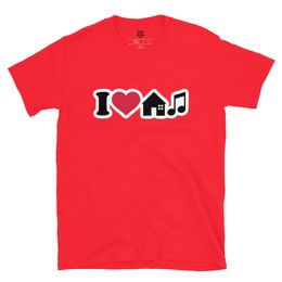 I 🖤 HOUSE MUSIC Unisex Tee [BETA], light colors