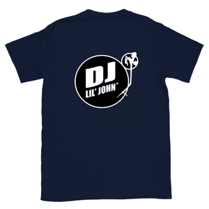 DJ Lil' John® Unisex Short Sleeve Logo Tee, Dark Colors