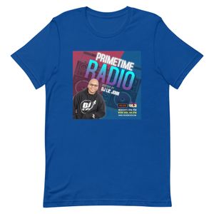 DJ Lil' John's "PrimeTime Radio" t-shirt, assorted colors