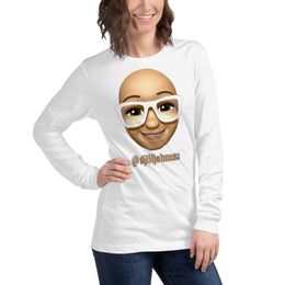 DJ Lil' John™ Long Sleeve Emoji Tee, light colors