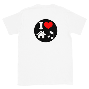 I 🖤 HOUSE MUSIC Unisex Tee [ALPHA], light colors