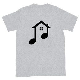 I 🖤 HOUSE MUSIC Unisex Tee [ECHO], black logo