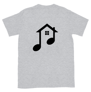 I 🖤 HOUSE MUSIC Unisex Tee [ECHO], black logo