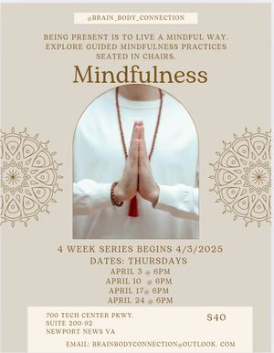 4 Week Mindfulness Series 