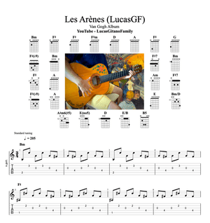 Les Arènes - LucasGitanoFamily (Van Gogh Album)