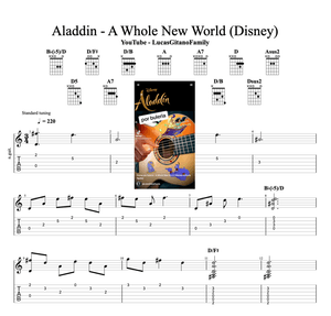 A Whole New World - Aladdin - Disney - por Buleria Flamenco