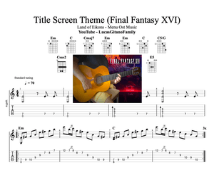 Title Screen Theme (Final Fantasy XVI 16) 