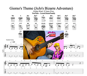  Giorno&#x27;s Theme (JoJo&#x27;s Bizarre Adventure)