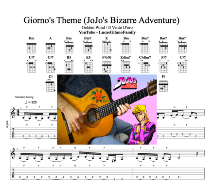  Giorno&#x27;s Theme (JoJo&#x27;s Bizarre Adventure)