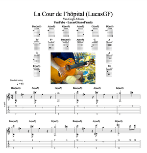 La Cour de l’hôpital - LucasGF (Van Gogh Album)