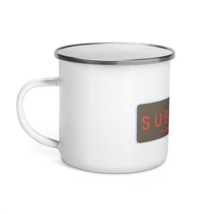 SBC Logo Enamel Coffee Mug