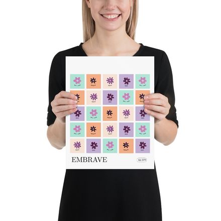 Blossoms of Resilience - Poster 