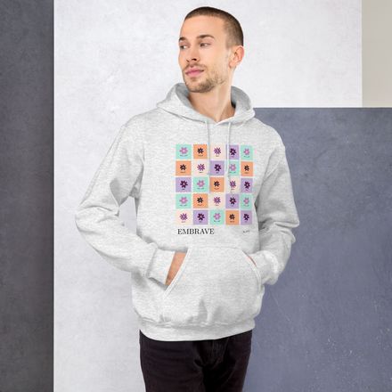 Blossoms of Resilience - Unisex Hoodie