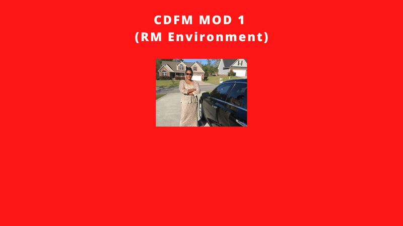 CDFM MOD 1 Notes (2020 Study Guide) (still valid for 2024 &amp; present exams) NOTES