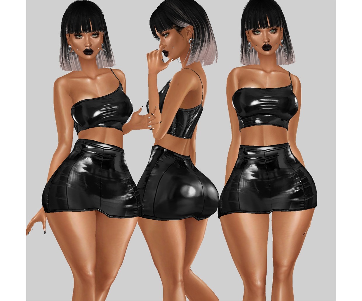 Satin skirt on sale outfit viewer imvu