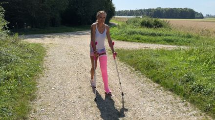 Diana - mit LLC in der Natur