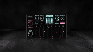 Ableton Harmo ver.2.1 Max for Live Device (.amxd file) A Harmonic Oscillator Synth 