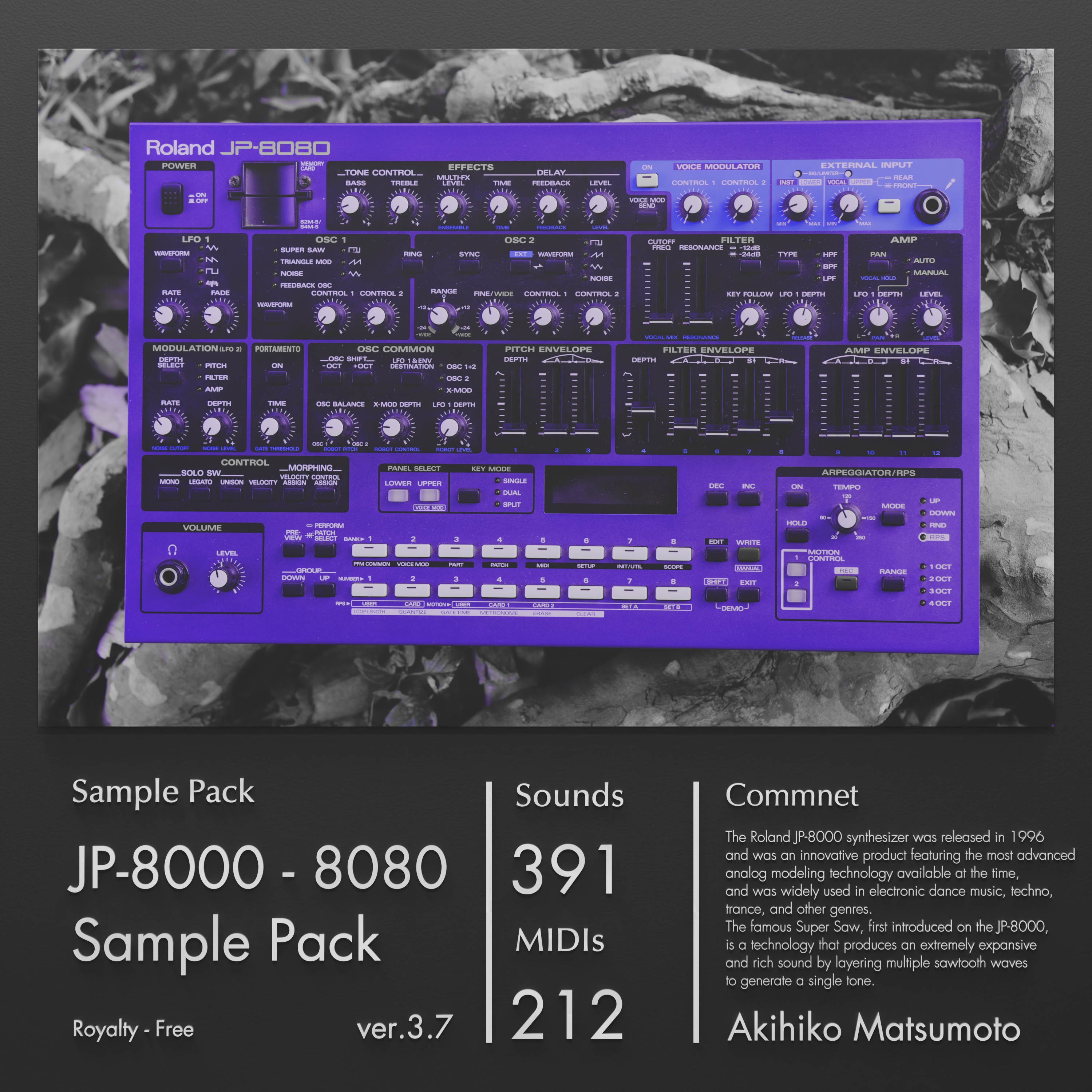 JP-8000 - 8080 (Sample Pack)