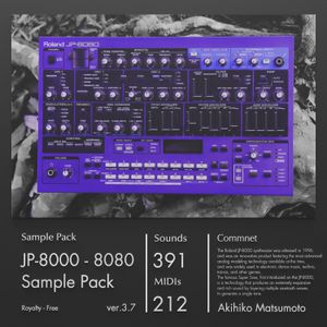 JP-8000 - 8080 (Sample Pack) ver.3.7