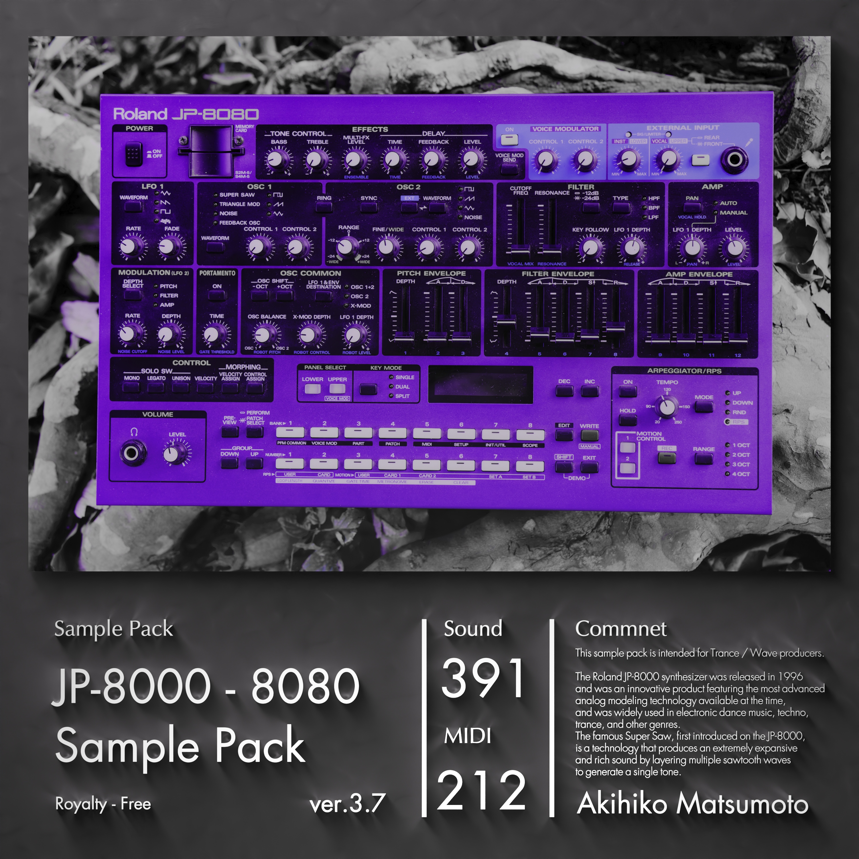 JP-8000 - 8080 (Sample Pack)