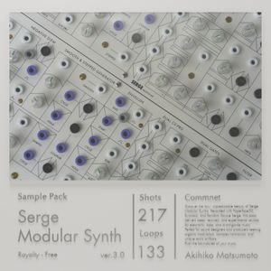 Serge Modular Synth (Sample Pack) ver.3.0