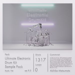 Ultimate Electronic Drum Kit (Sample Pack) ver.9.0