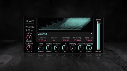 Ableton IR Verb | Algorithmic IR Shaping Reverb