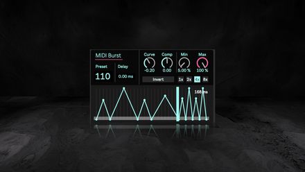 Ableton MIDI Burst Max for Live Device (.amxd file)