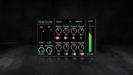 Ableton Octa Comb ver.2.5 Max for Live Device (.amxd file)  | Where Noise Becomes Beautiful Sound