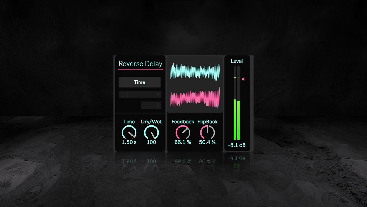 Ableton Reverse Delay Max for Live Device