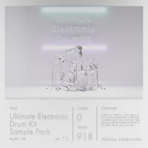 Ultimate Electronic Drum Kit (Sample Pack) ver.7.3