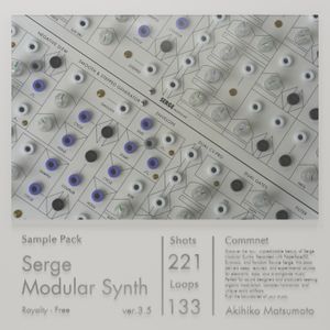 Serge Modular Synth (Sample Pack) ver.3.5