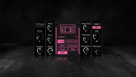 Ableton VHSoid | Physical Modeling VHS Tape Simulator Max for Live Device (.amxd file)