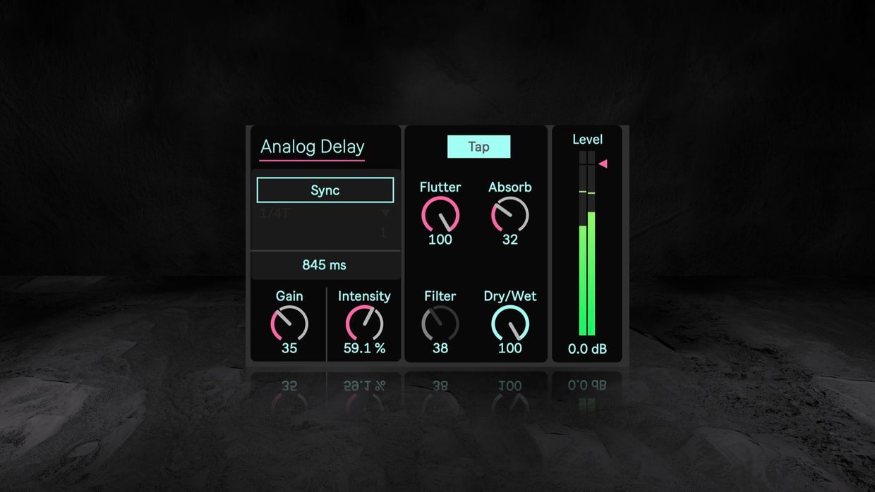 Ableton Analog Delay Max for Live Device