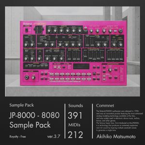 JP-8000 - 8080 (Sample Pack) ver.3.7