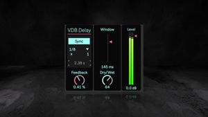 Ableton VDB Delay 4.0 Max for Live Device (.amxd file)