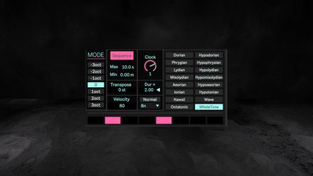 Ableton MODE 7.0 Modal Generative Sequencer Max for Live Device (.amxd file)