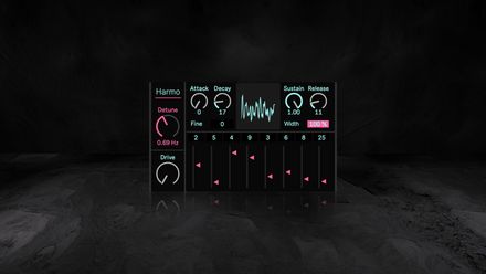 Ableton Harmo ver.1.5 Max for Live Device (.amxd file) A Harmonic Oscillator Synth 